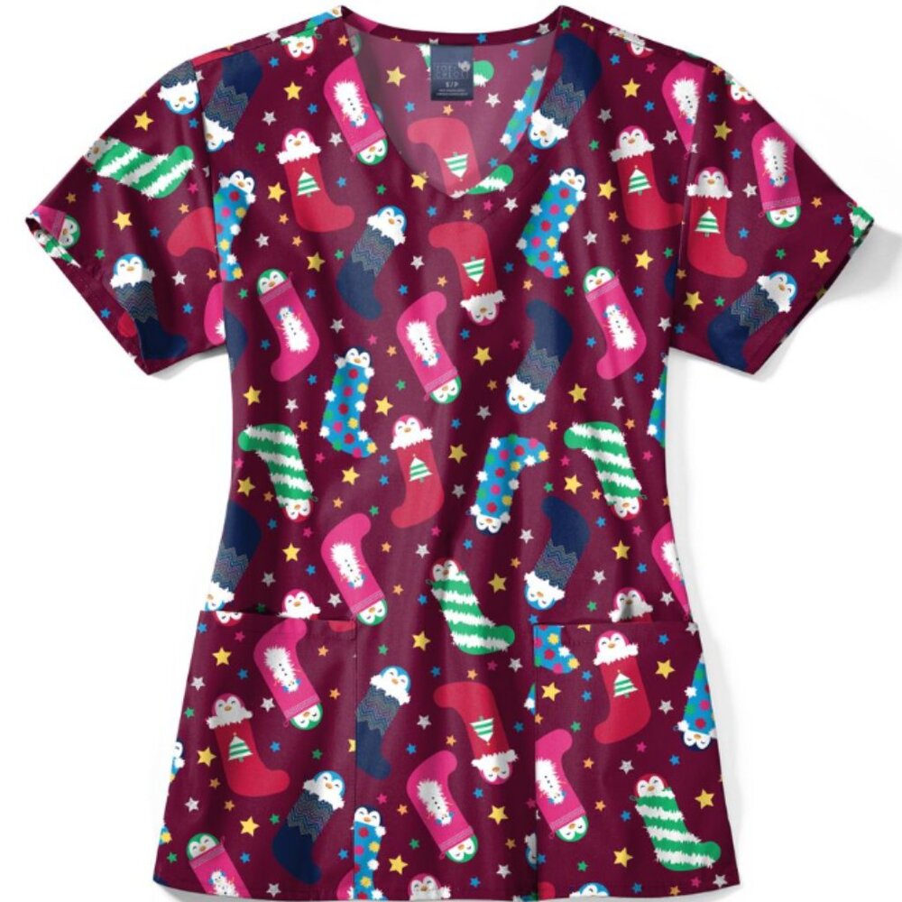 Zoe & Chloe Christmas Top